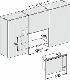 Mikrovlnná trouba Miele M 2234 SC černá barva
