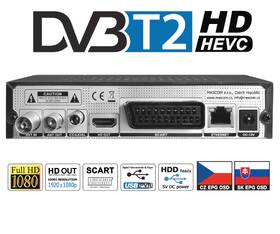 Set-top box Mascom MC720T2 HD černá barva
