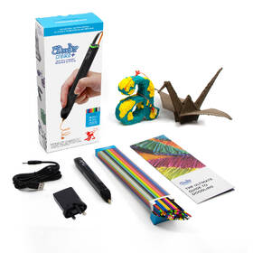 3D pero 3Doodler Create+ a 75 náplní a 5 šablon 
