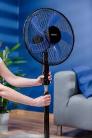 Ventilátor stojanový Zelmer ZSF1410 černá barva

