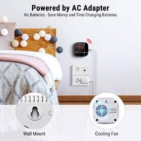 Teploměr ThermoPro TP90 WiFi černá barva
