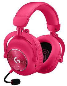 Headset Logitech G PRO X 2 Lightspeed Wireless růžová barva
