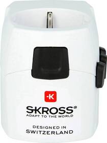 Cestovní adaptér SKROSS univerzální, 2x USB 
