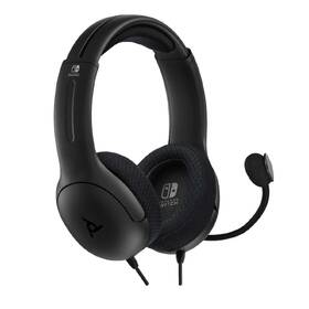 Headset PDP LVL40 pro Nintendo Switch černá barva
