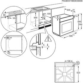 Trouba Electrolux EOF3H50X nerez
