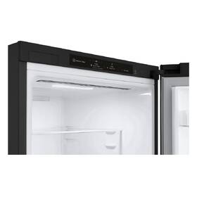 Chladnička s mrazničkou LG GBP62MCNBC černá barva
