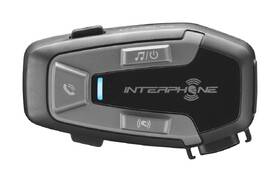Handsfree Interphone U-COM6R pro uzavřené a otevřené přilbyTwin Pack černá barva
