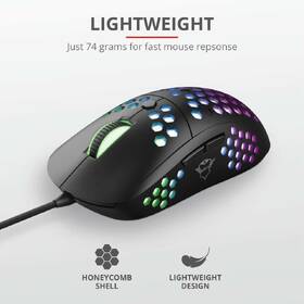 Myš Trust GXT 960 Graphin Ultra-lightweight Wired černá barva
