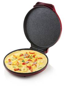 Pec na pizzu Domo DO9177PZ červená barva
