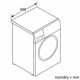 Pračka Bosch WGG244Z5CS Iron Assist bílá barva
