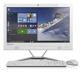Počítač All In One Lenovo 300-20ISH bílá barva
