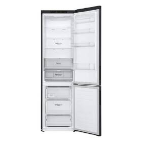 Chladnička s mrazničkou LG GBP62MCNBC černá barva
