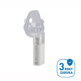 Inhalátor ultrazvukový OMRON U100 MicroAir + MESH mikromebrána bílá barva
