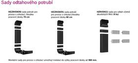 Indukční varná deska s odsáváním Bosch PVS611B16E černá barva
