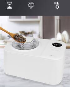 Zmrzlinovač Clatronic ICM 3784 bílá barva

