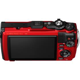 Digitální fotoaparát Olympus TG-6 červená barva
