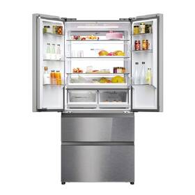 Americká lednice Haier HFR7819ENGC stříbrná barva
