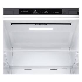 Chladnička s mrazničkou LG GBP62PZNAC stříbrná barva

