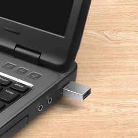 Redukce FIXED Link USB-C/USB-A šedá barva
