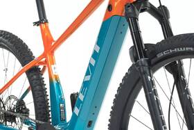 Elektrokolo Levit CORAX Bosch CX 1 overstep orange teal pearl 19'' 
