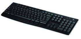 Klávesnice Logitech K270 CZ/SK černá barva
