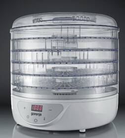 Sušička ovoce Gorenje FDK 24 DW bílá barva
