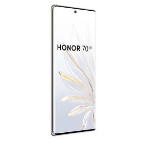 Mobilní telefon HONOR 70 5G 8 GB / 256 GB stříbrná barva
