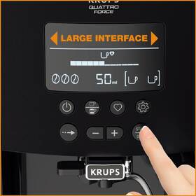 Espresso Krups ESSENTIAL EA819N10 černá barva
