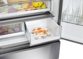 Americká lednice Haier HFR7819ENGC stříbrná barva

