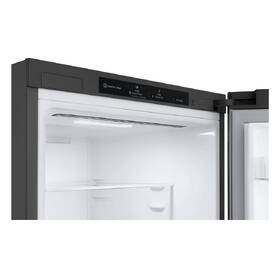 Chladnička s mrazničkou LG GBP62PZNAC stříbrná barva
