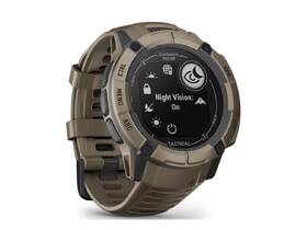 Chytré hodinky Garmin Instinct 2X Solar - Tactical Edition - Coyote Tan 
