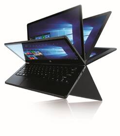 Notebook techBite Arc 11.6 černá barva
