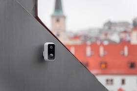 IP kamera Tesla Smart Smart PIR Battery bílá barva
