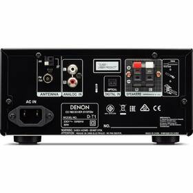 Mikrosystém Denon D-T1 šedá barva
