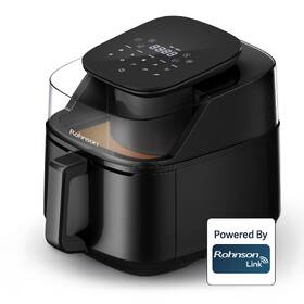 Fritéza horkovzdušná Rohnson R-2838 SmartChef Wi-Fi 5,5 l černá barva
