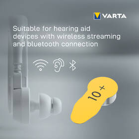 Baterie do naslouchadel Varta Hearing Aid Battery 10, blistr 6ks 
