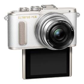 Digitální fotoaparát Olympus E-PL8 + 14-42 Kit stříbrná barva
