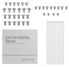 Case DeepCool CH170 Digital bílá barva
