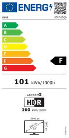 Televize KIVI 65U760QB 
