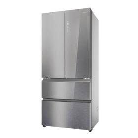Americká lednice Haier HFR7819ENGC stříbrná barva

