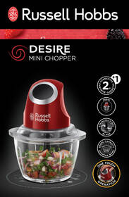 Sekáček potravin RUSSELL HOBBS 24660-56 červená barva
