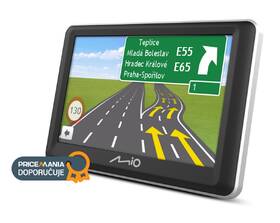 Navigační systém GPS Mio Spirit 7700 Full Europe Lifetime černá barva
