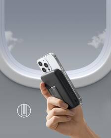 Powerbanka Anker 633 Magnetic Battery (MagGo) 10 000mAh černá barva
