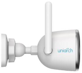 IP kamera Uniarch UHO-B2D-M3F3D, Bullet, 3Mpx, 1296p, 2,8mm, Wi-Fi, Mikrofon, IP67 bílá barva

