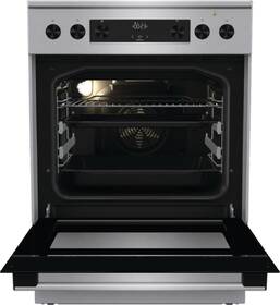 Sklokeramický sporák Gorenje GECS6C70XPA nerez
