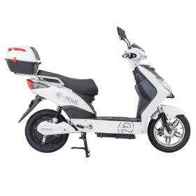 Elektroskútr RACCEWAY E-FICHTL 12Ah bílá barva
