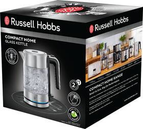Rychlovarná konvice RUSSELL HOBBS 24191-70 Compact Home Glass sklo
