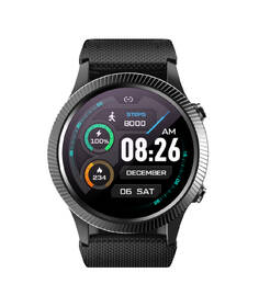 Chytré hodinky Carneo Athlete GPS černá barva

