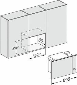 Mikrovlnná trouba Miele M 2234 SC černá barva
