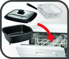 Fritéza Tefal FR491870 černá barva
